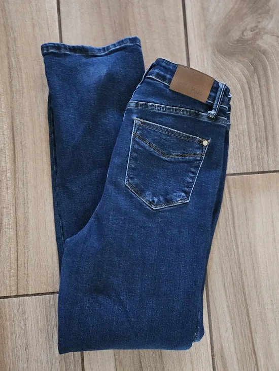 Judy Blue Jeans Womens 9/29 Dark Wash Straight Leg Hight Waist  Stretch Denim. - Picture 2 of 13